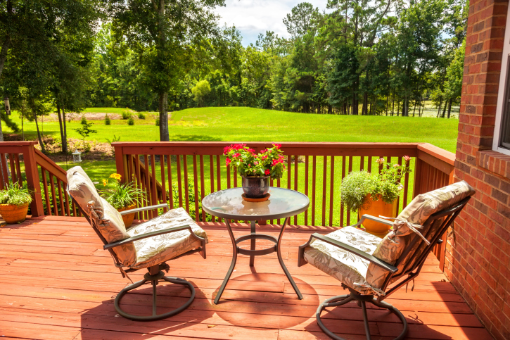 Deck and Fencing