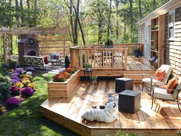 backyard deck design