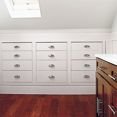 Recessed Dresser