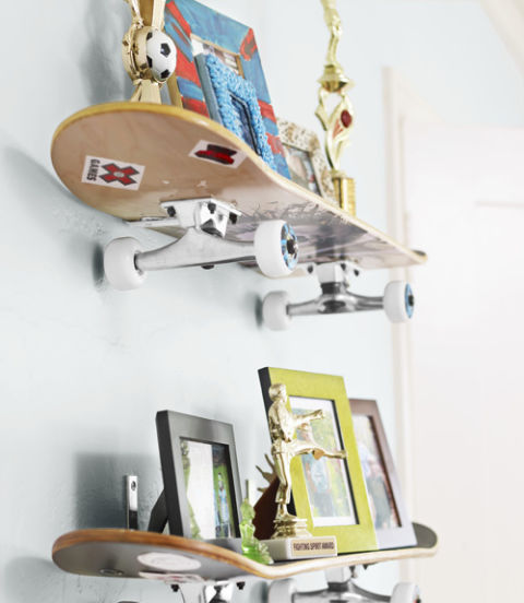 skateboard shelf